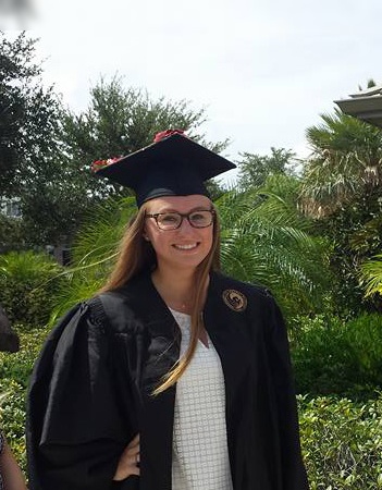 Brittany Summerhays M.A. Graduation Portrait at UCF