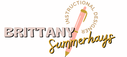 Brittany Summerhays — Instructional Designer & Educator Logo